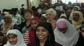Audience at the Ebrahamic Eid Feast